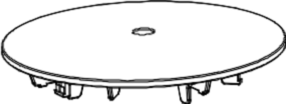 SANIT Abdeckplatte Funktionseinheit 823/90 chrom