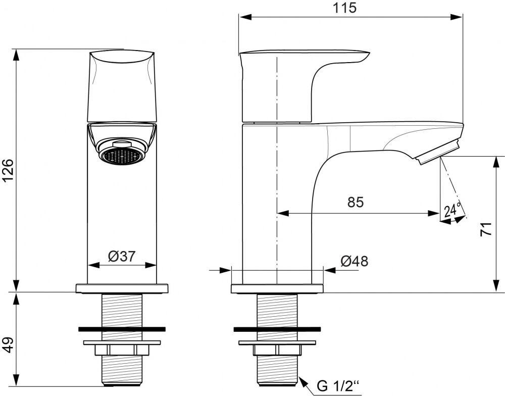Ideal Standard Connect Air Standventil