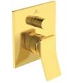 Ideal Standard Check Badearmatur UP Bausatz 2 (eigensicher nach DIN EN 1717) Brushed Gold