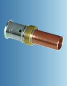 Multitubo G2 Metall-Press- Übergang auf Kupfer/Edelstahl