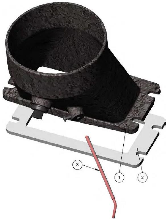 ETA Abgasfühler 1,9m für PE 7 - 25 Kw und Hack BG 1+4