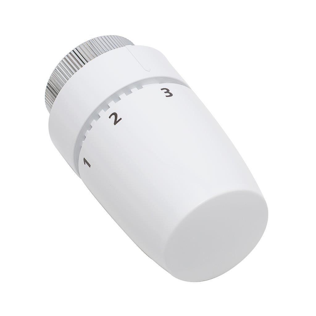 MERT Thermostatkopf Sami Design wei&szlig;
