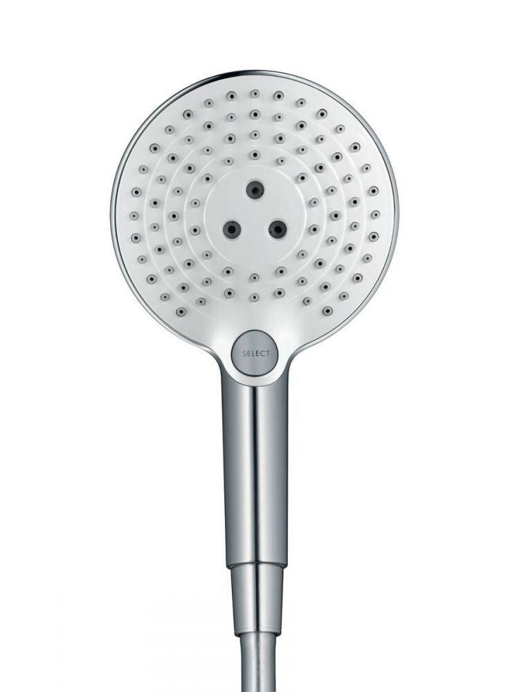 Hansgrohe Raindance Select S Handbrause 120 3jet EcoSmart 9 l/min wei&szlig;/chrom