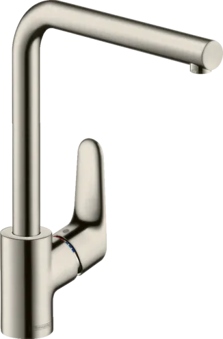 Hansgrohe Focus Einhebel-K&uuml;chenmischer 280 Edelstahl