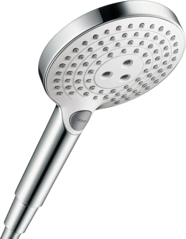 Hansgrohe Raindance Select S Handbrause 120 3jet EcoSmart 9 l/min wei&szlig;/chrom