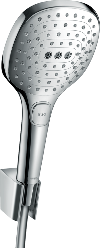 Hansgrohe  Raindance Select E Brausehalterset 120 3jet mit Brauseschlauch 125 cm