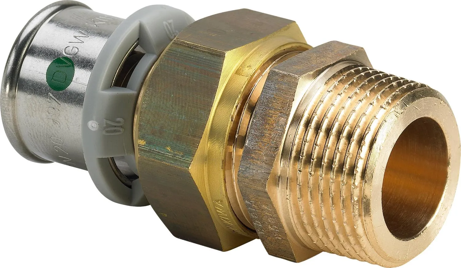 VIEGA Verschraubung mit SC Sanfix P 2165