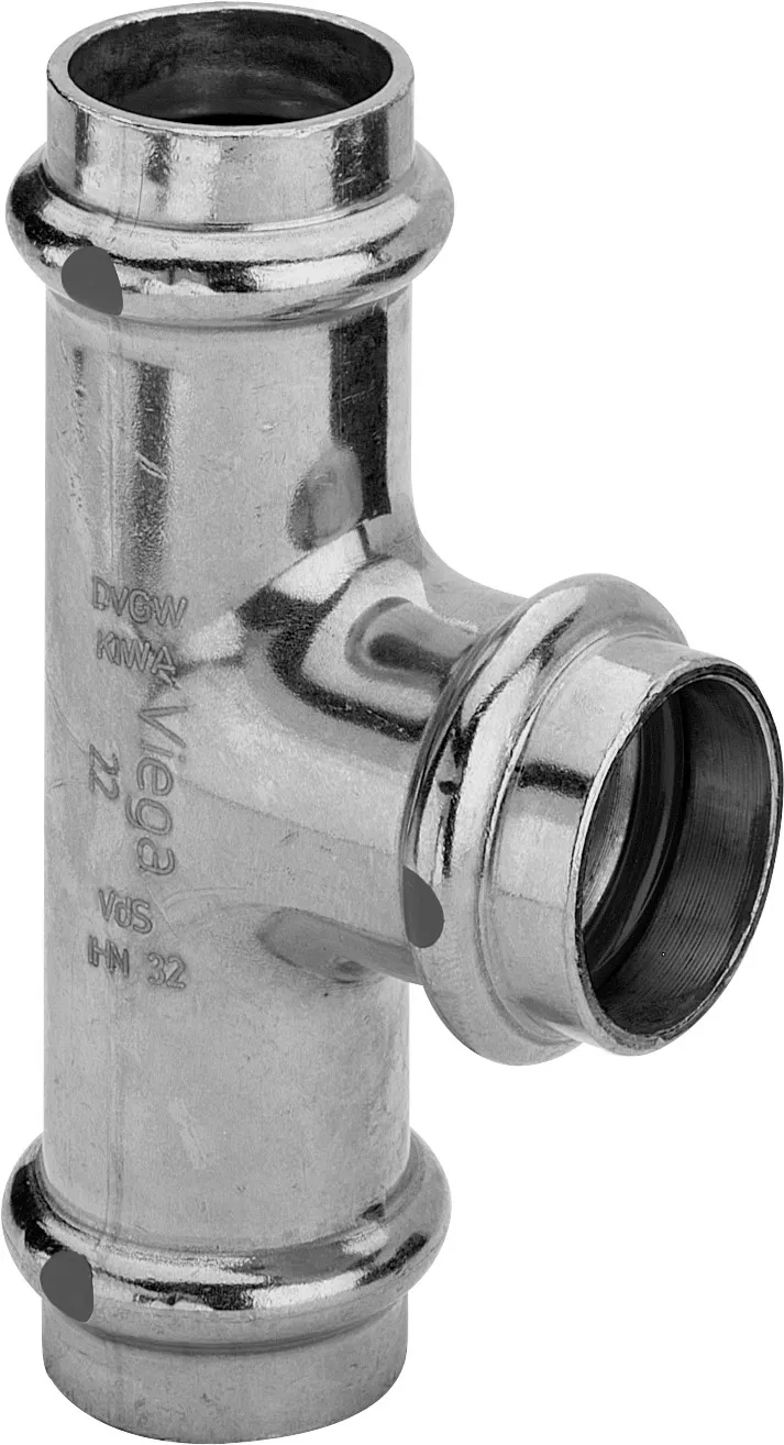 VIEGA CU T-St&uuml;ck 18 x 22 x 18mm
