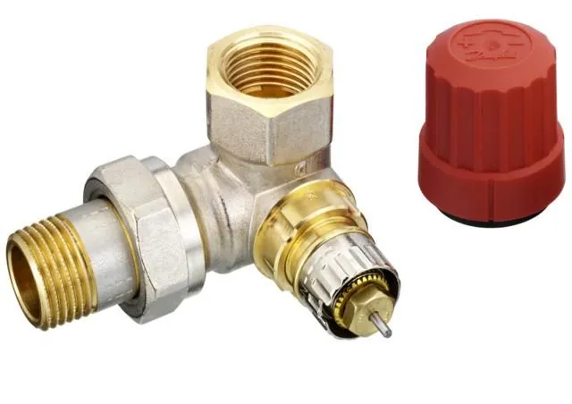 Danfoss Ventilgeh&auml;use mit Voreinstellung DN 15 Winkeleck links
