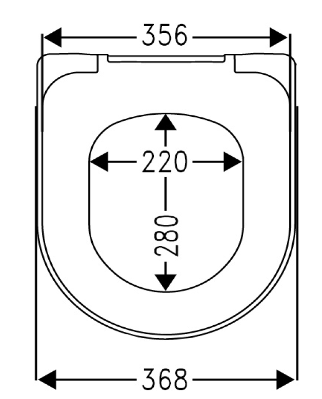 HARO WC-Sitz Modell Eox SoftClose Premium weiß