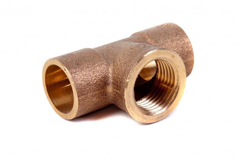 RG L&ouml;t-T-St&uuml;ck mit Innengewinde