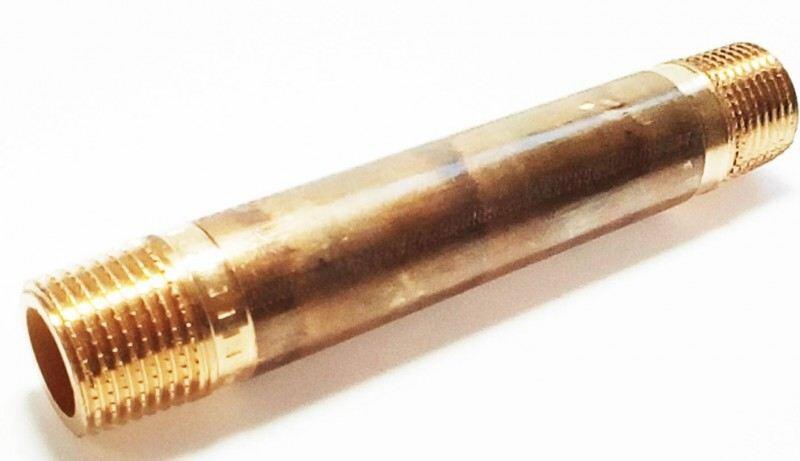 Rotguss Langnippel 3530  1/2"