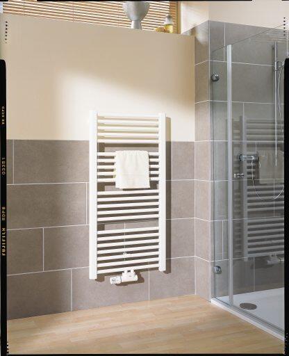 Kermi Basic-50 Badheizkörper weiß gerade