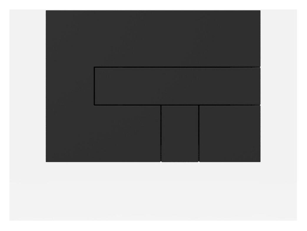 SANIT Bet&auml;tigungsplatte LOS Kunststoff, schwarz