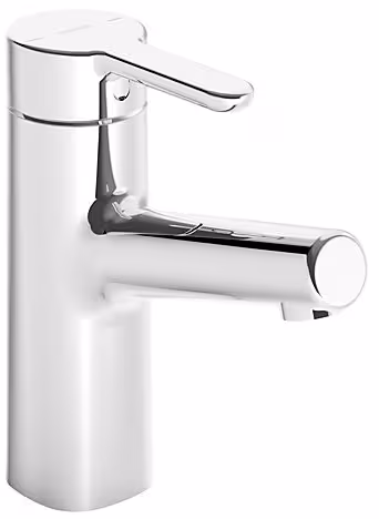 HANSADESIGNO Waschtisch-Einhand-Einlochbatterie, DN 15 Ausladung 119mm ohne Ablaufgarnitur