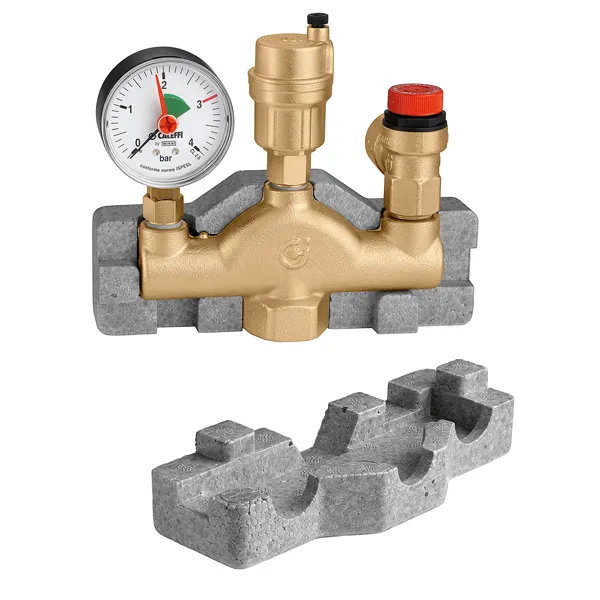 Caleffi Kesselgruppe mit Iso, 3 bar 50 KW 1"