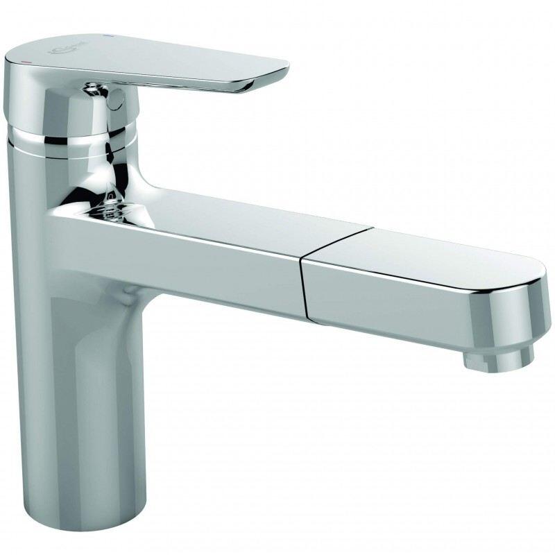 Ideal Standard CeraPlan III K&uuml;chenarmatur mit herausziehbarer Handbrause