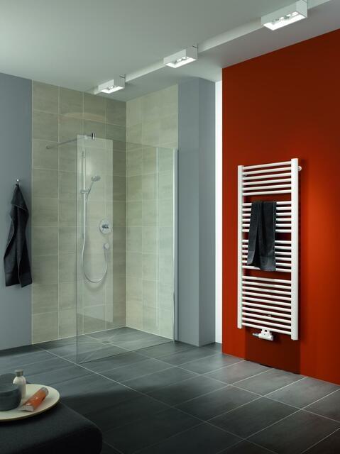 Kermi Basic-50 Badheizkörper weiß gerade