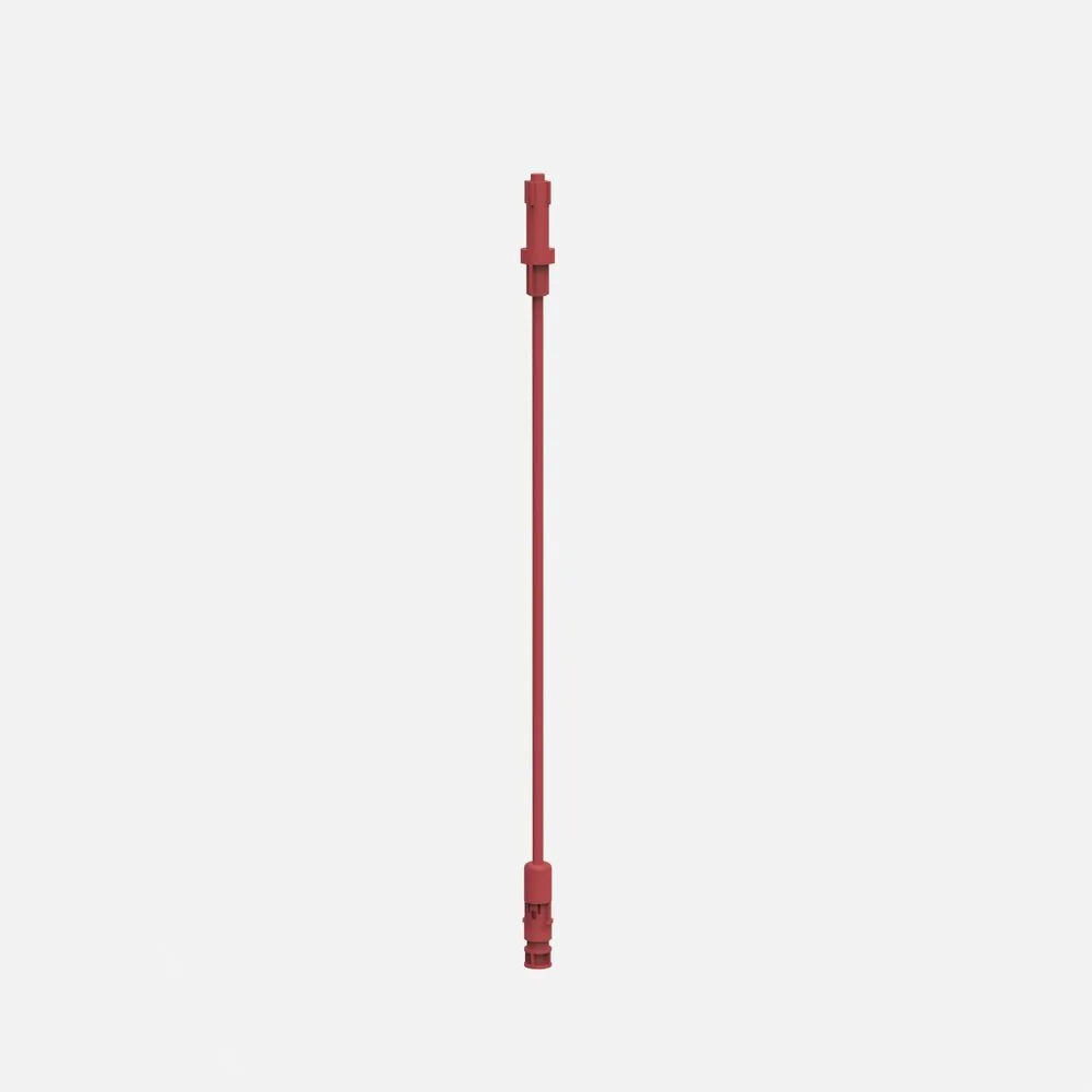 SANIT Druckspirale 500mm rot UP-Sp&uuml;lkasten kleine Revisions&ouml;ffnung