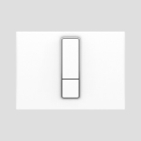 SANIT Betätigungsplatte Ineo Bright Duroplast weiß