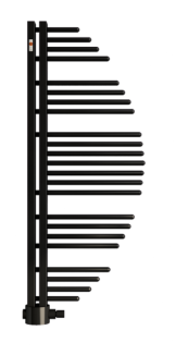 MERT Aycan Design-Badheizkörper schwarzgrau