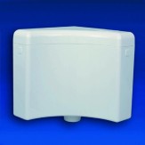 Sanit Eckspülkasten 927 tiefhängend weiß