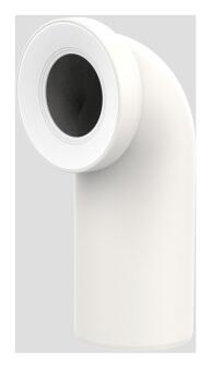 Sanit WC-Anschlussbogen DN100 pergamon 90 Grad