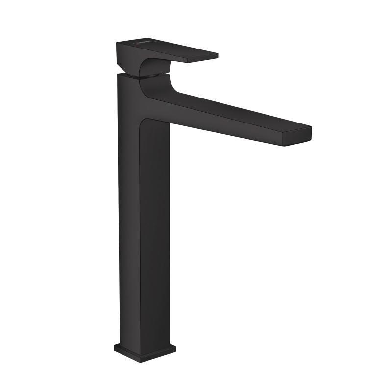 Hansgrohe Metropol Einhebel-Waschtischmischer 260 mit Hebelgriff für Waschschüsseln mit Push-Open