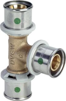 VIEGA T-Stück 63 x 50 x 63mm, Rotguss