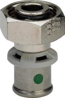 VIEGA Verschraubung 16 x 2,2mm, vernickelt