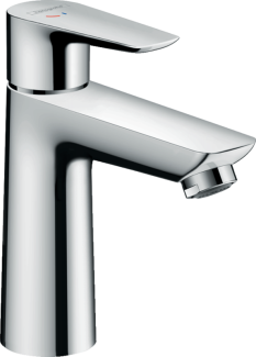 Hansgrohe Talis E Einhebel-Waschtischmischer 110 CoolStart mit Zugstangen-Ablaufgarnitur