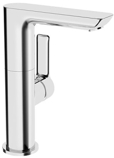 HANSALIGNA Waschtisch-Einhand-Einlochbatterie hoher Auslauf ohne Ablaufgarnitur