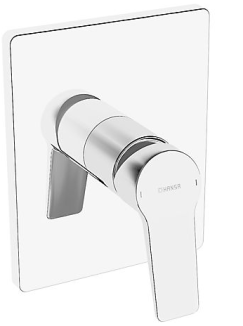 HANSATWIST Fertigmontageset mit Funktionseinheit Einhand-Brause-Batterie