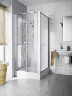 Kermi Nova 2000 Pendeltür Kunstglas Höhe 1850mm