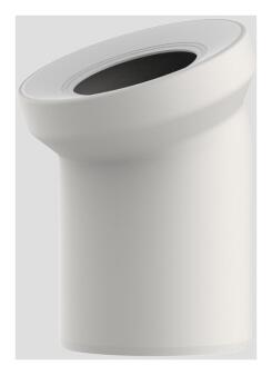 Sanit WC-Anschlussbogen DN100 pergamon 22 Grad