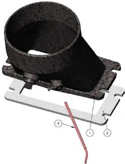 ETA Abgasfühler 1,9m für PE 7 - 25 Kw und Hack BG 1+4