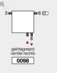 0098 integriertes Ventil rechts (+105,52 €)