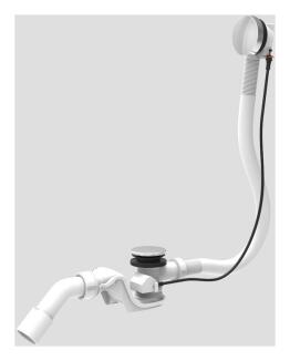 SANIT Ab-u.Überlaufgarnitur BASIC flexibel Überlauf