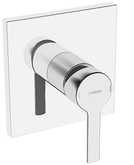 HANSARONDA Fertigmontageset mit Funktionseinheit Einhand-Brause-Batterie