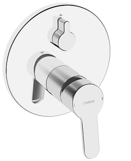 HANSAPRIMO Fertigmontageset mit Funktionseinheit Einhand-Wannen-Batterie