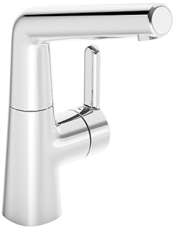 HANSADESIGNO Waschtisch-Einhand-Einlochbatterie, DN 15 schwenkbarer Auslauf ohne Ablaufgarnitur