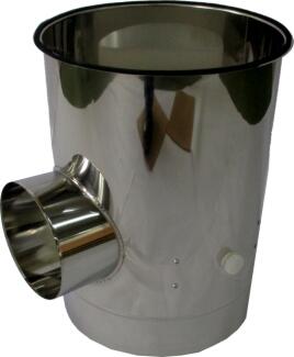 WOLF Adapter 2xDN160 auf DN200/300