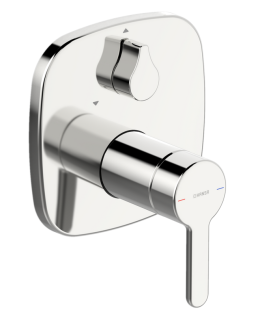 HANSADESIGNO Fertigmontageset mit Funktionseinheit Einhand-Wannen-Batterie