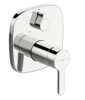 HANSADESIGNO Fertigmontageset mit Funktionseinheit Einhand-Wannen-Batterie