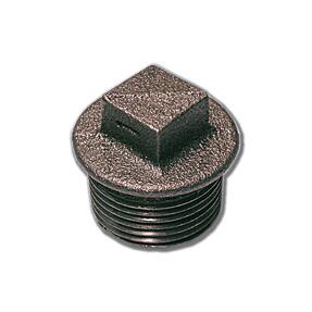 Temperguss Stopfen 290 schwarz