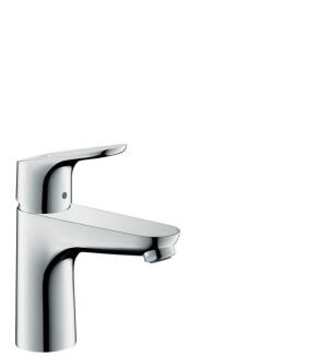 Hansgrohe Focus Einhebel-Waschtischmischer 100 mit Zugstangen-Ablaufgarnitur