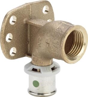 VIEGA Wandscheibe 20mm x 3/4 , Rotguss