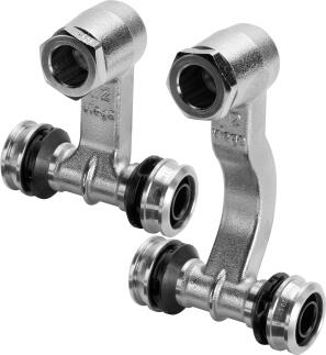 VIEGA Sockelleisten-Heizkörperanschl. RAXOFIX