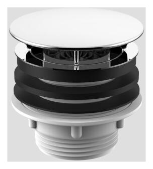 SANIT Permanentventil 1 1/4 x 65 x 50