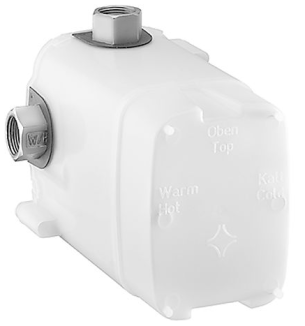 HANSAVARIO Unterputz-Einbaukörper Thermostat-Batterie, DN 20 (G3/4) mit Vorabsperrung